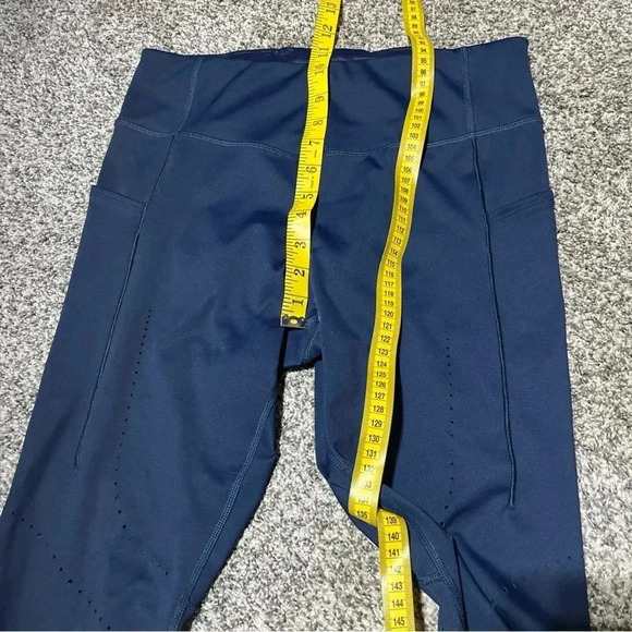 Brooks 221524 Method 7/8 Length Crop Tight Size Large Blue, Pittsburgh Marathon - Picture 4 of 11